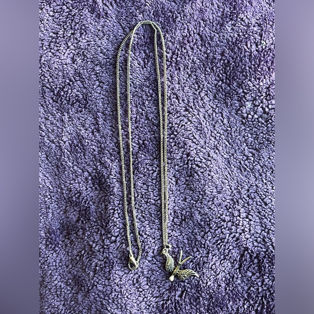 Long Sparrow Necklace